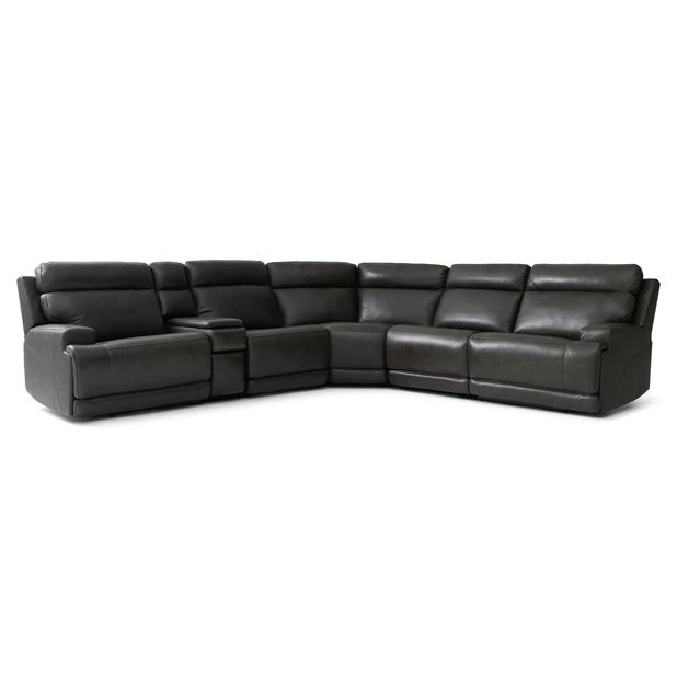 Picture of Charcoal 6pc Power Sectional