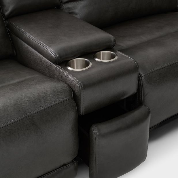 Picture of Charcoal 6pc Power Sectional