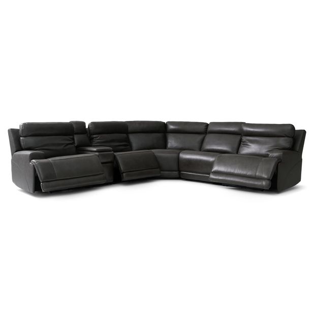 Picture of Charcoal 6pc Power Sectional