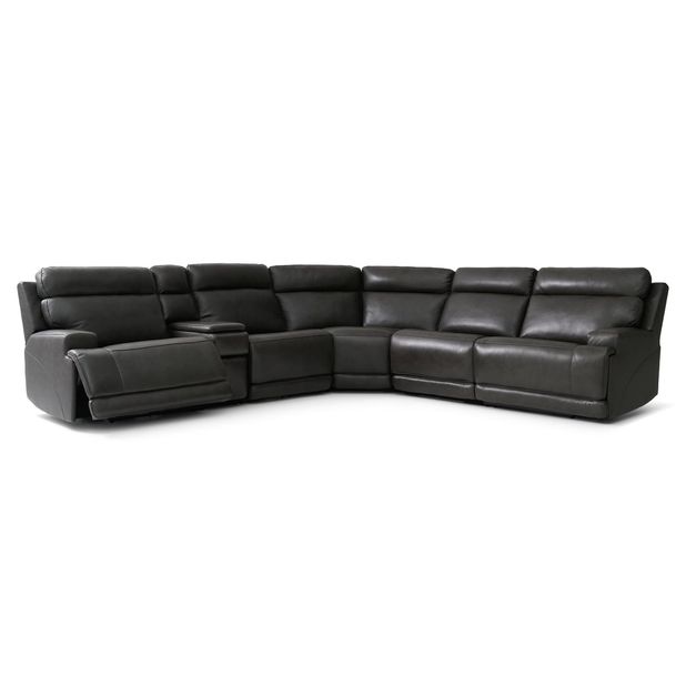 Picture of Charcoal 6pc Power Sectional