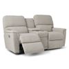 Picture of Ava Whisper Power Console Loveseat