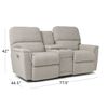 Picture of Ava Whisper Power Console Loveseat