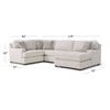 Picture of Paxton 4pc Sectional