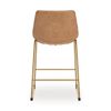 Picture of Crandox Toast Gold Counter Stool