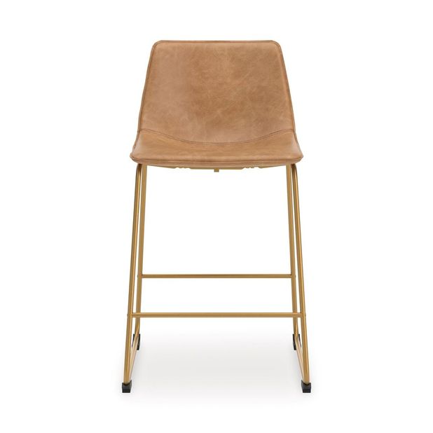 Picture of Crandox Toast Gold Counter Stool
