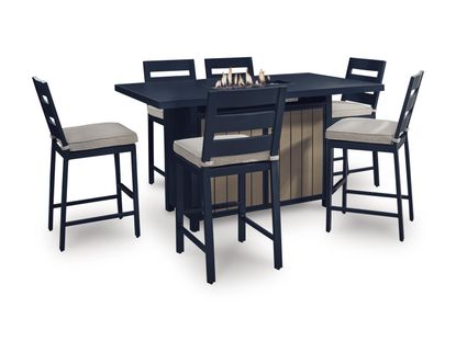 Picture of Mabry Shores 7pc Fire Pit Counter Set