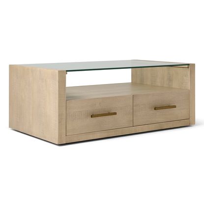 Picture of Garland Glass Top Cocktail Table