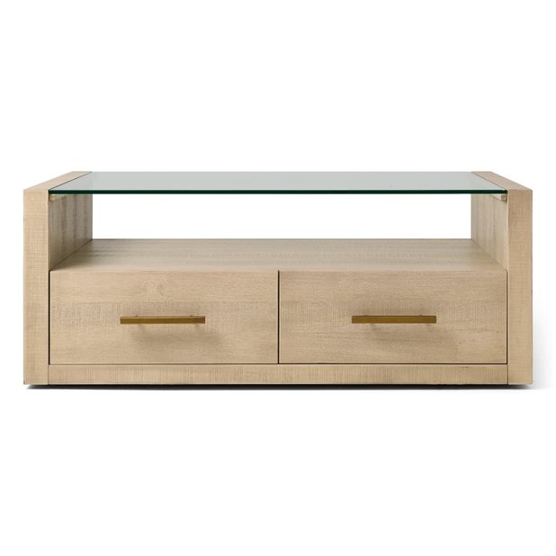 Picture of Garland Glass Top Cocktail Table