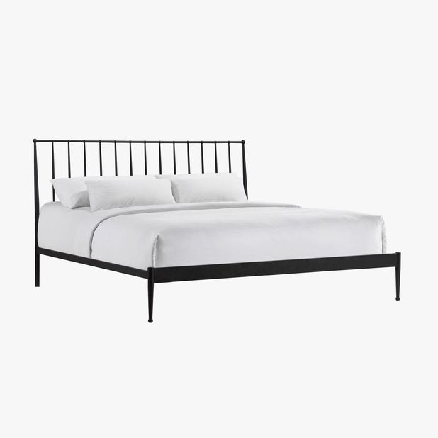 Picture of Transitional Metal King Bed