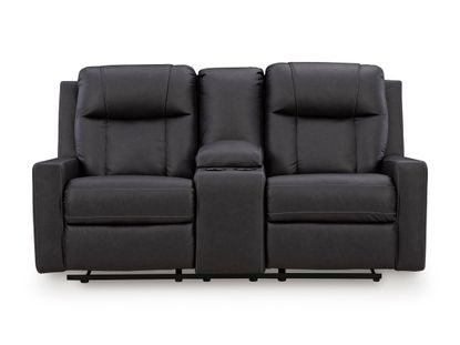 Picture of Mackmenville Reclining Console Loveseat