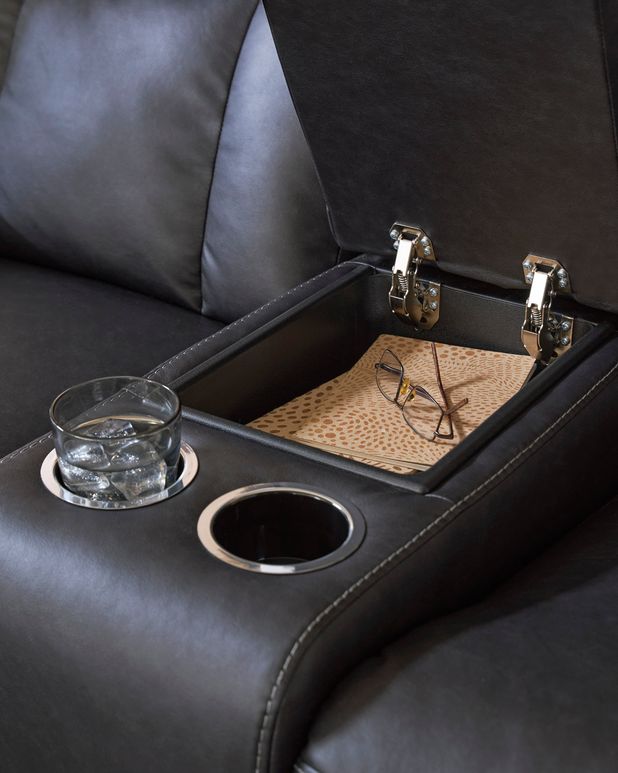 Picture of Mackmenville Reclining Console Loveseat