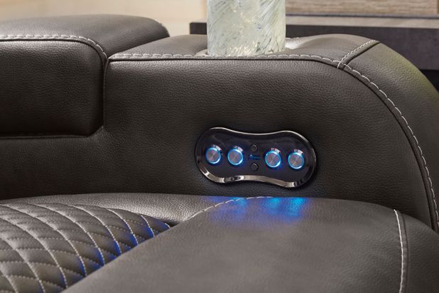Picture of Fyne Dyme Power Console Loveseat