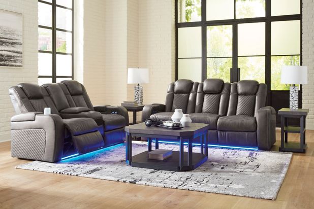 Picture of Fyne Dyme Power Console Loveseat