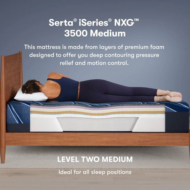 Picture of iSeries NXG Medium Foam Queen Mattress
