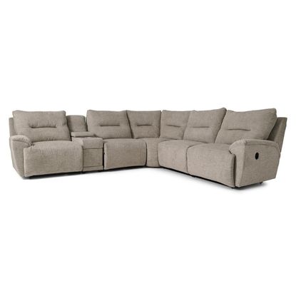 Picture of Palmer Dove 6pc Sectional