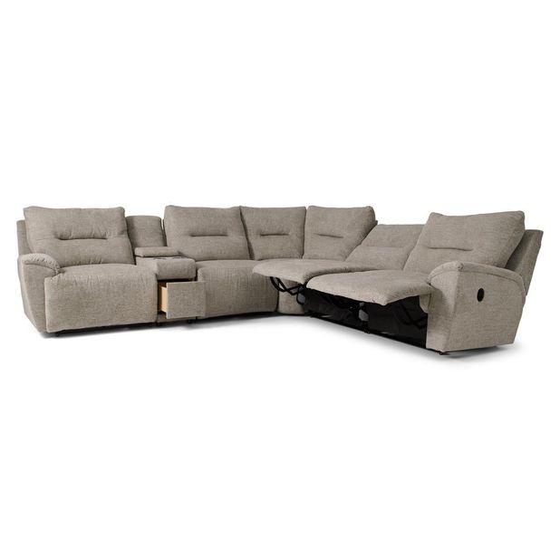 Picture of Palmer Dove 6pc Sectional