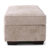 Picture of Ritz Taupe Storage Ottoman