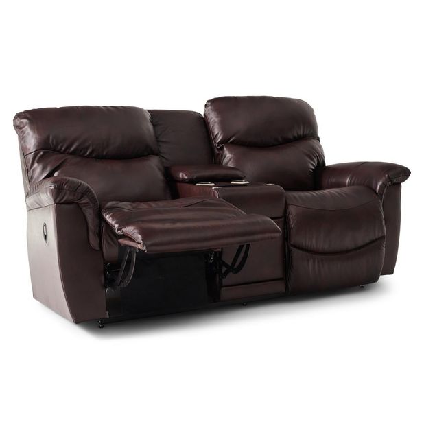 Picture of James Reclining Console Loveseat