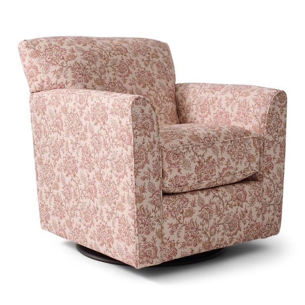 Picture of Allegra Blush Swivel Glider