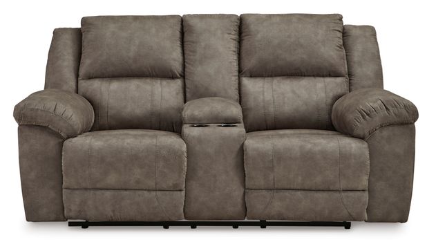 Picture of Laresview Fossil Reclining Console Loveseat