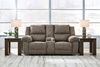 Picture of Laresview Fossil Reclining Console Loveseat