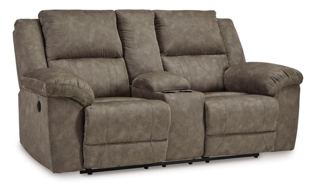 Picture of Laresview Fossil Reclining Console Loveseat
