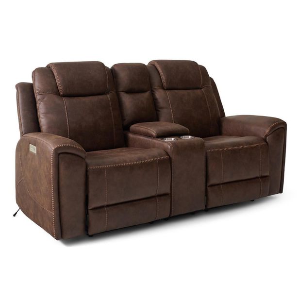 Picture of Alder Power Console Loveseat