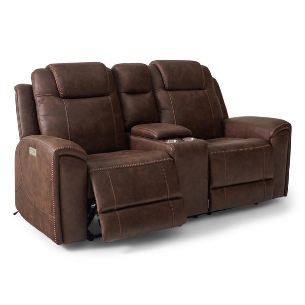 Picture of Alder Power Console Loveseat